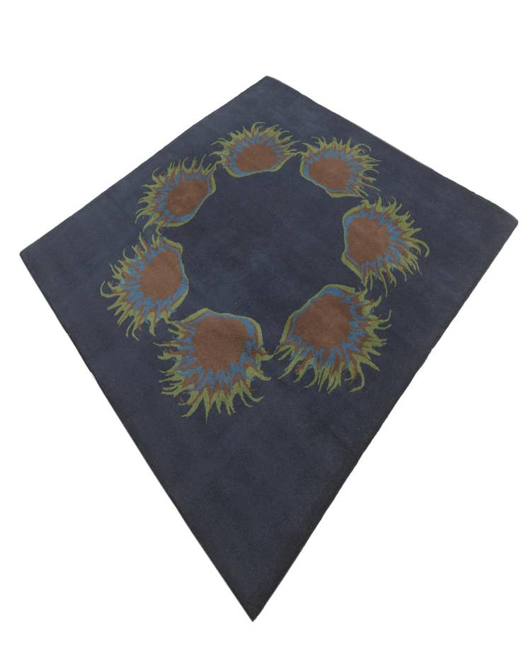 Detail image of 7' 6 x 7' 7 Luna Wool Square Rug