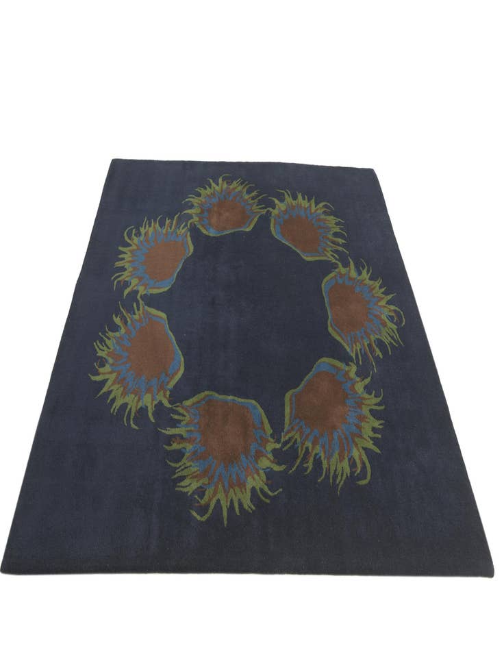 Detail image of 7' 6 x 7' 7 Luna Wool Square Rug