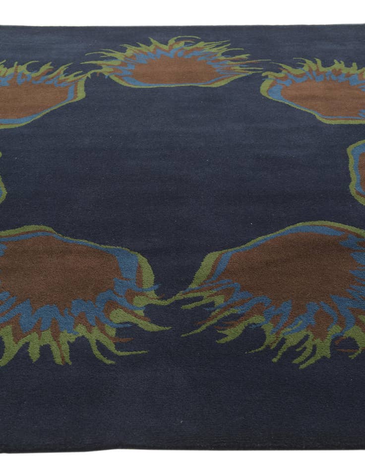 Detail image of 7' 6 x 7' 7 Luna Wool Square Rug