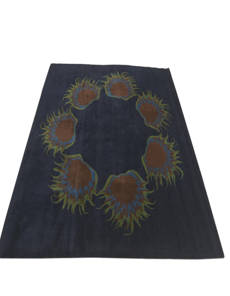 Detail image of 7' 6 x 7' 7 Luna Wool Square Rug