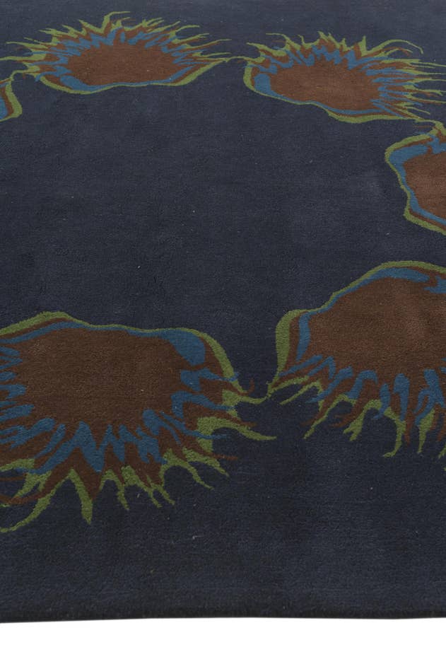 Detail image of 7' 6 x 7' 6 Luna Wool Square Rug