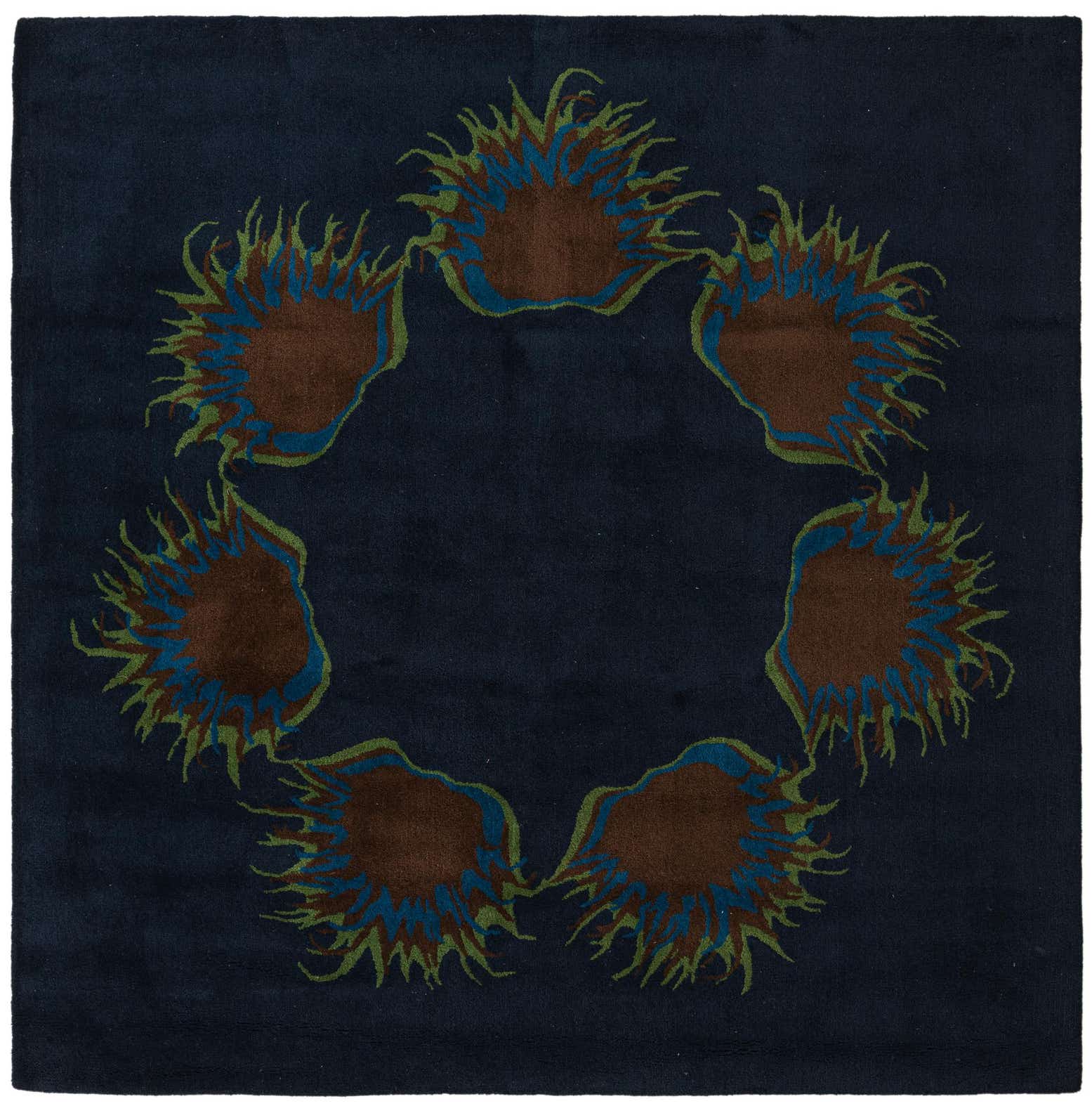 7' 6 x 7' 6 Luna Wool Square Rug