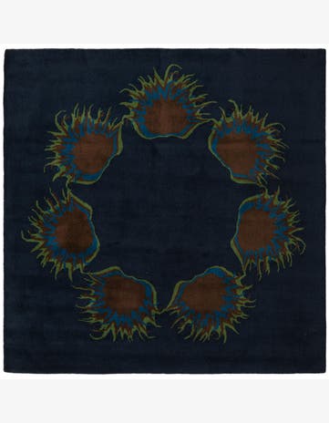 7' 6 x 7' 6 Luna Wool Square Rug