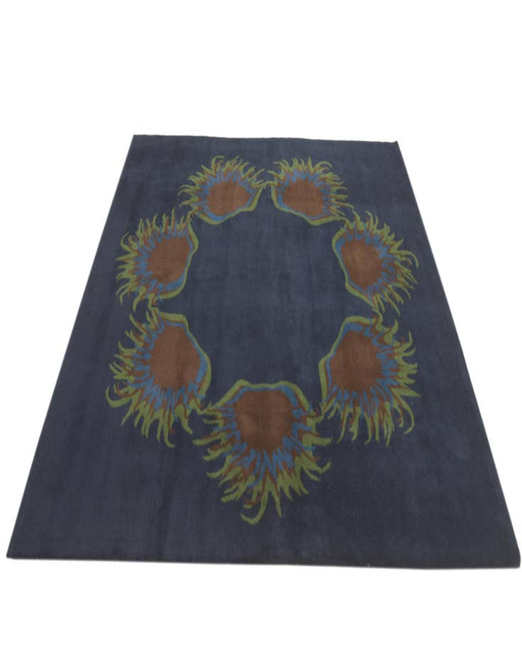 Detail image of 7' 6 x 7' 7 Luna Wool Square Rug