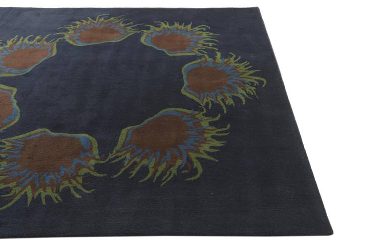 Detail image of 7' 6 x 7' 7 Luna Wool Square Rug