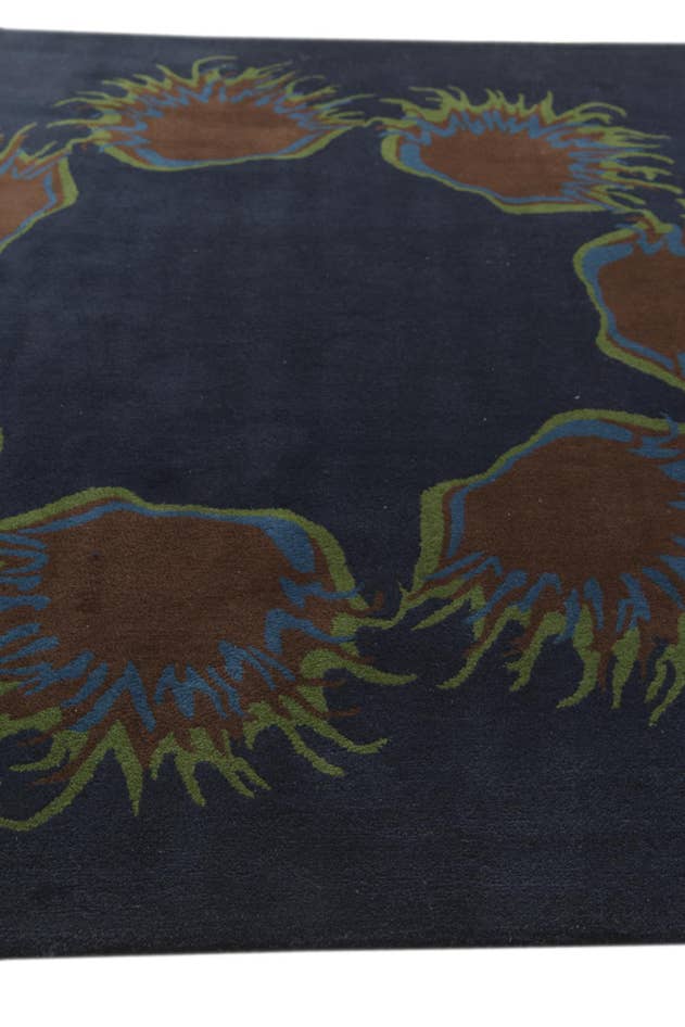 Detail image of 7' 6 x 7' 7 Luna Wool Square Rug