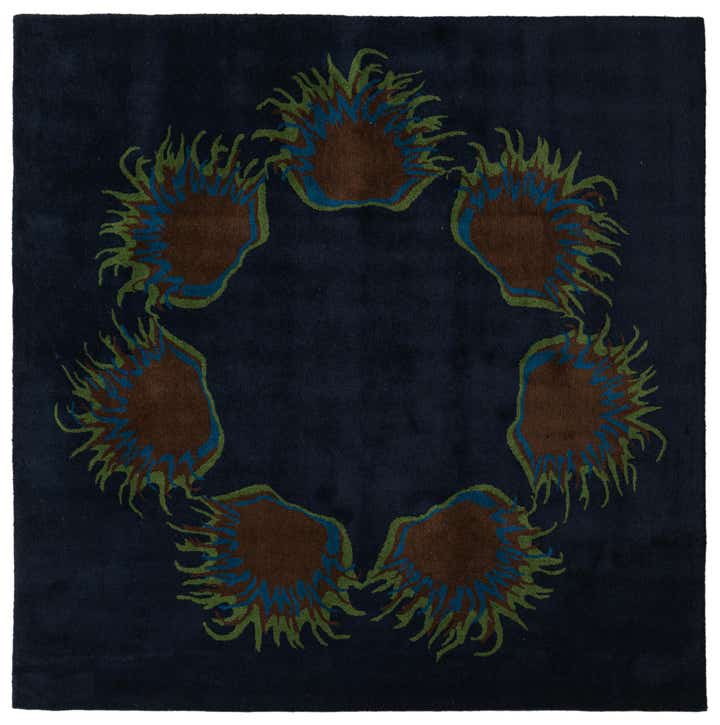 7' 6 x 7' 7 Luna Wool Square Rug