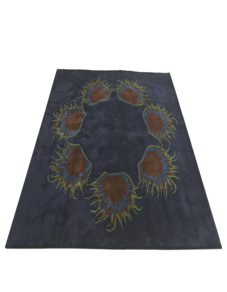 Detail image of 7' 6 x 7' 6 Luna Wool Square Rug