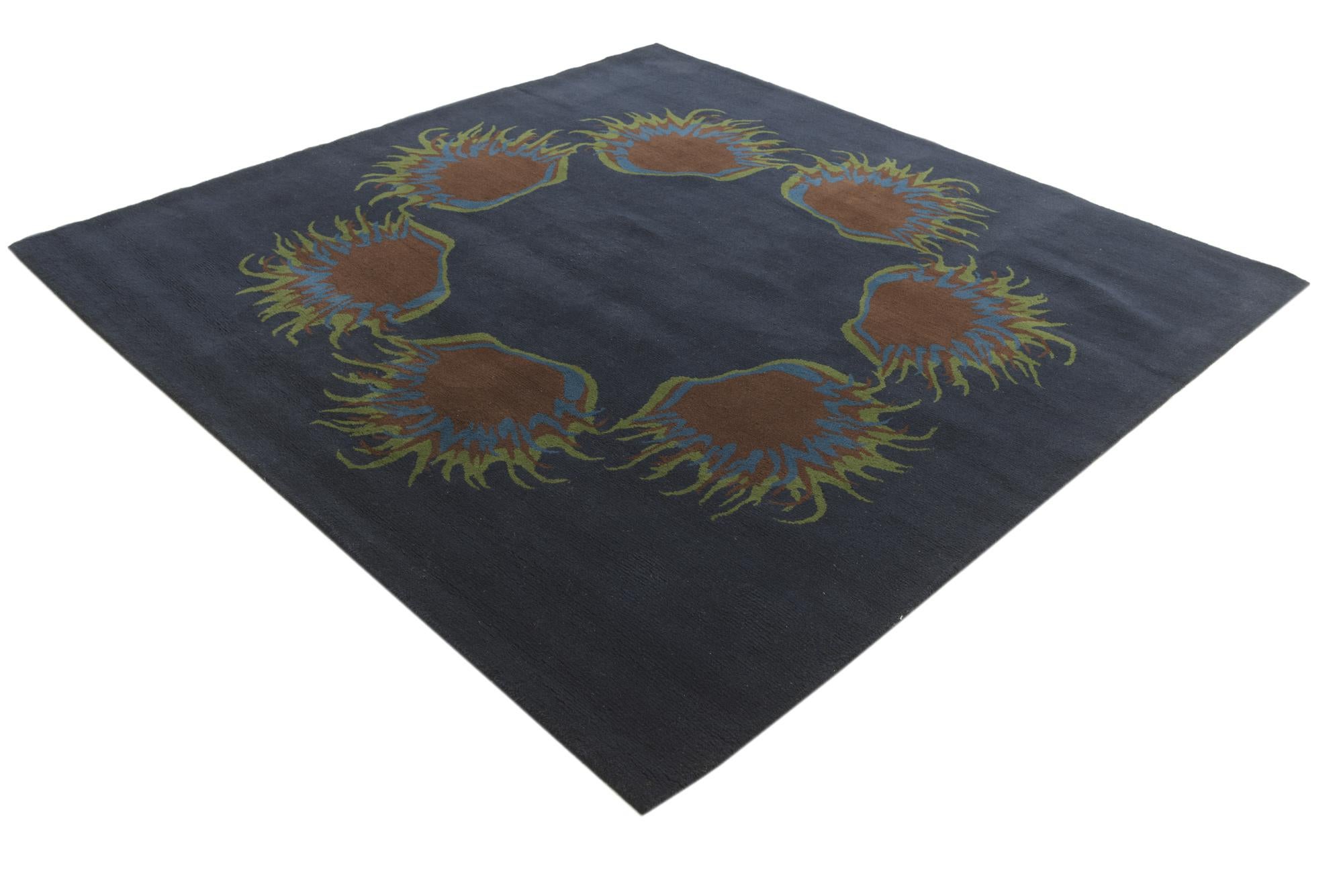 7' 5 x 7' 8 Luna Wool Square Rug