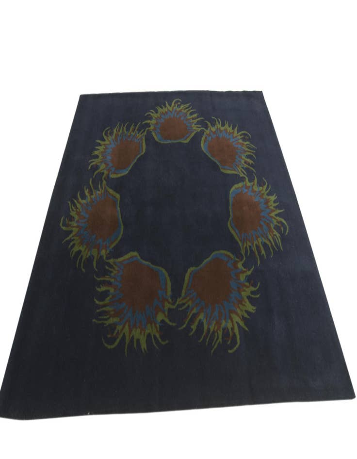 Detail image of 7' 5 x 7' 8 Luna Wool Square Rug