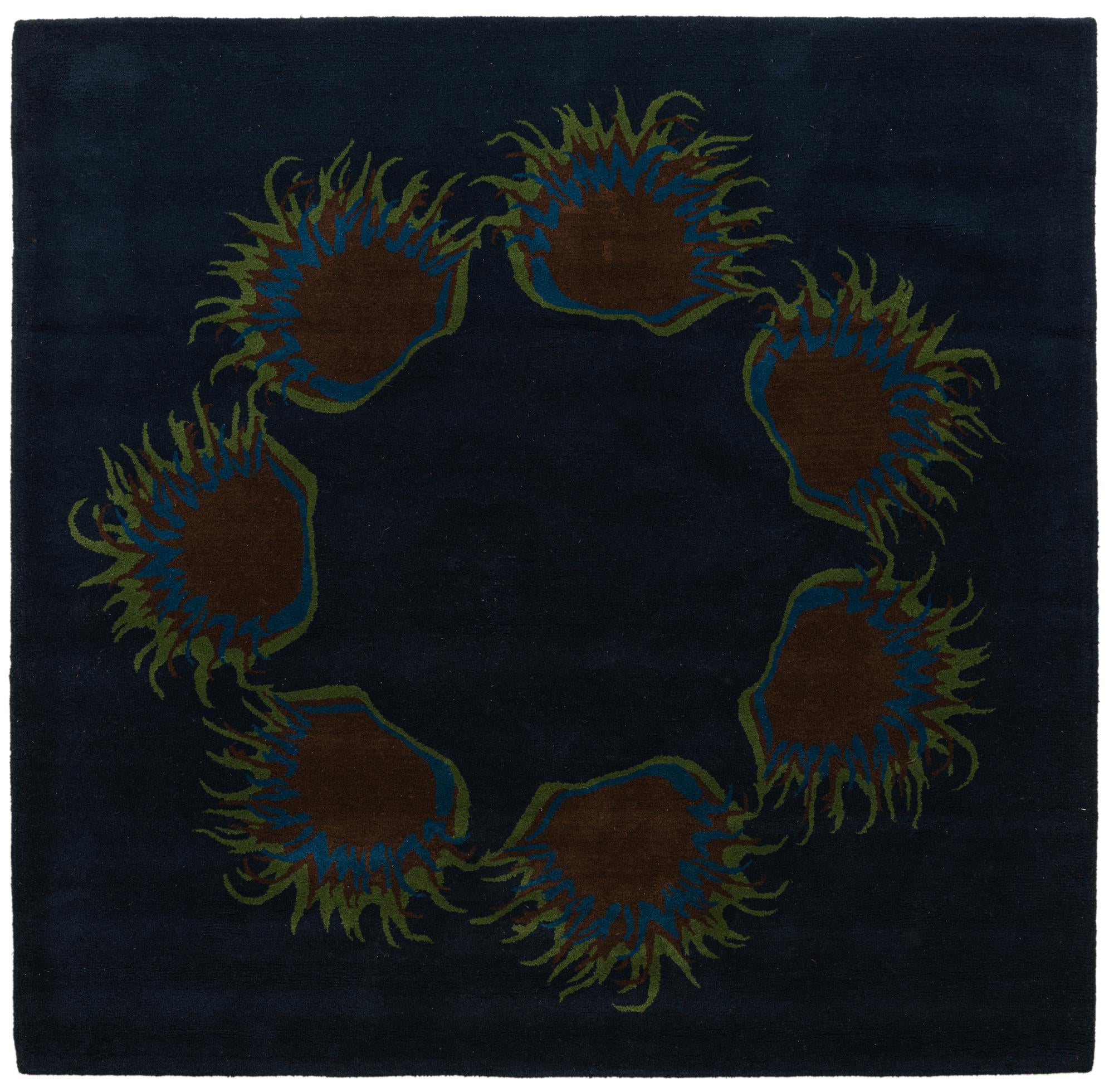 7' 5 x 7' 8 Luna Wool Square Rug