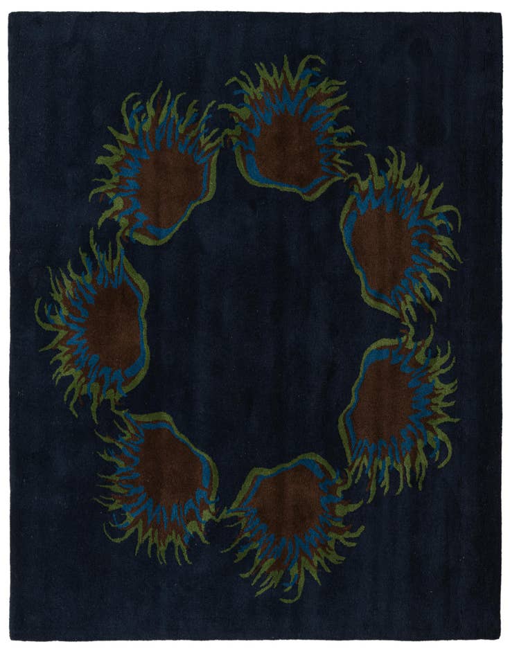 Detail image of 7' 7 x 7' 7 Luna Wool Square Rug