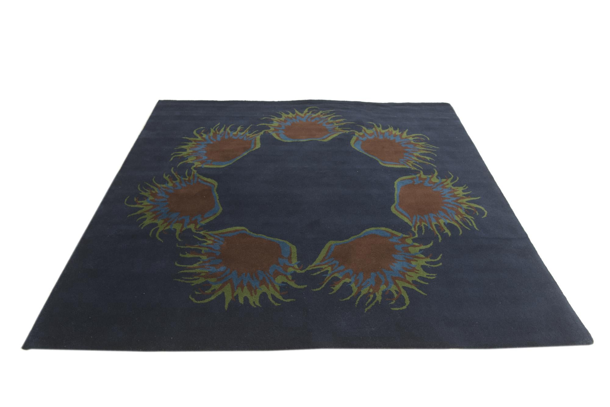 7' 5 x 7' 6 Luna Wool Square Rug