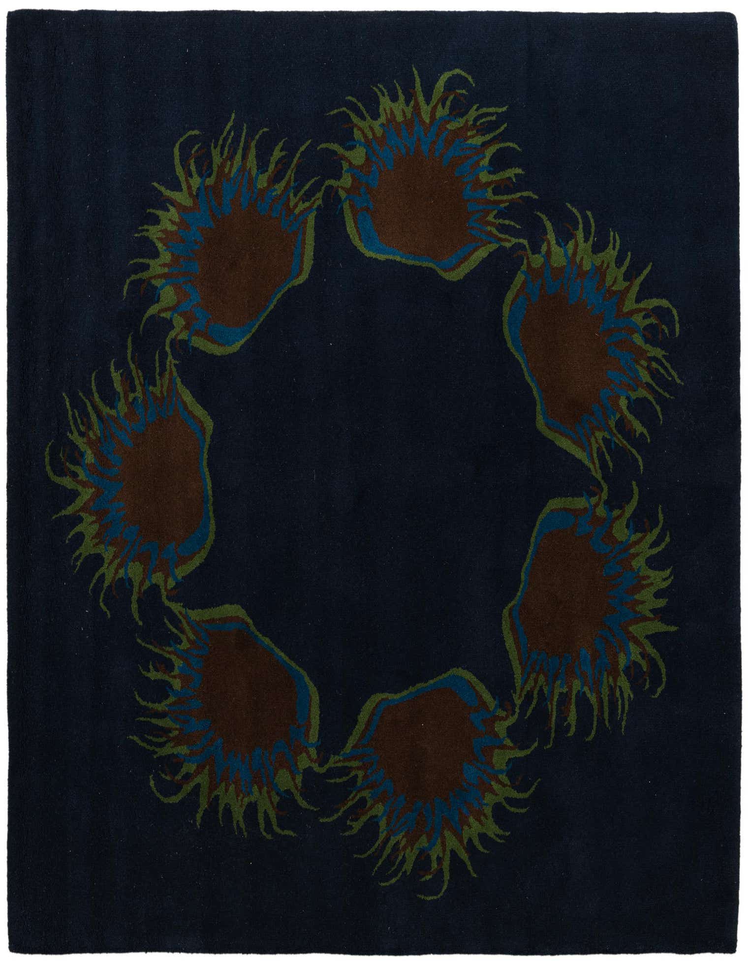Primary image of 7' 5 x 7' 6 Unique Loom Luna Wool Square Rug