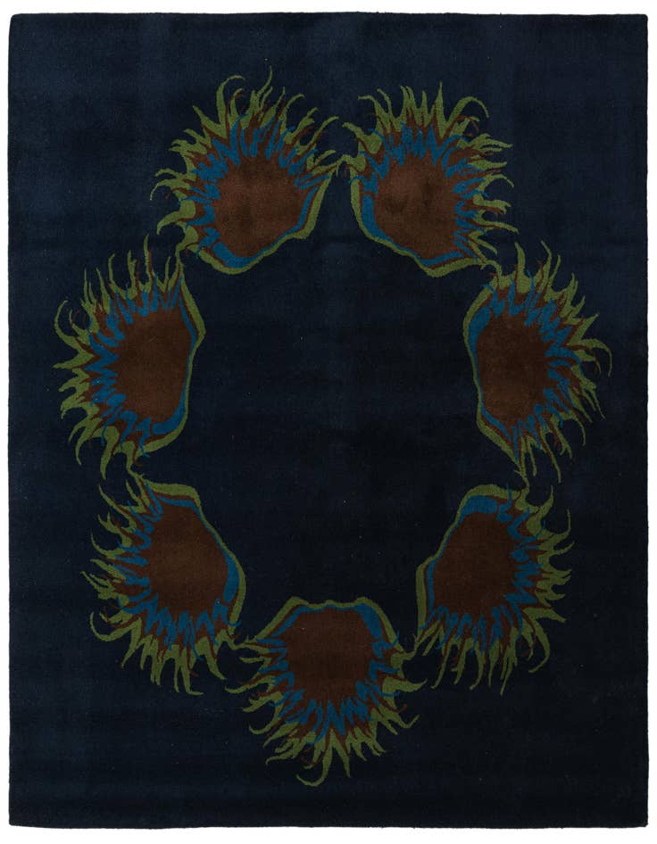 Detail image of 7' 5 x 7' 6 Luna Wool Square Rug
