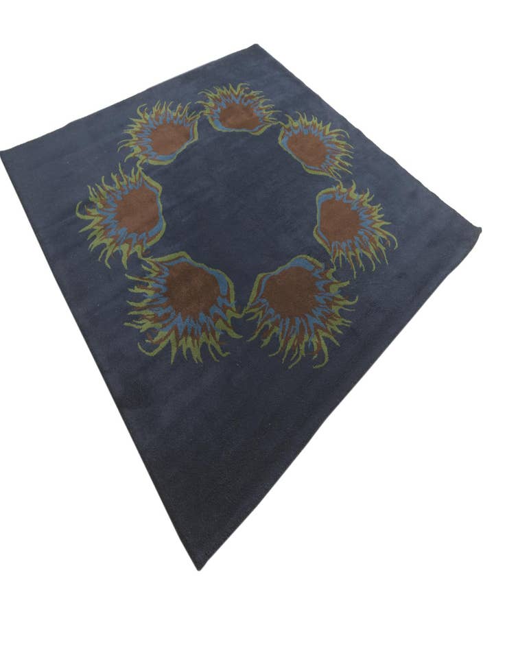 Detail image of 7' 5 x 7' 7 Luna Wool Square Rug