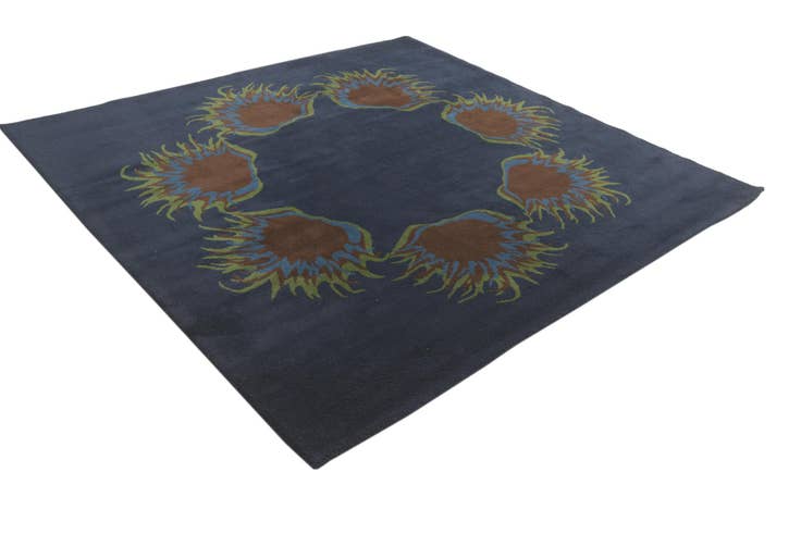Detail image of 7' 5 x 7' 7 Luna Wool Square Rug