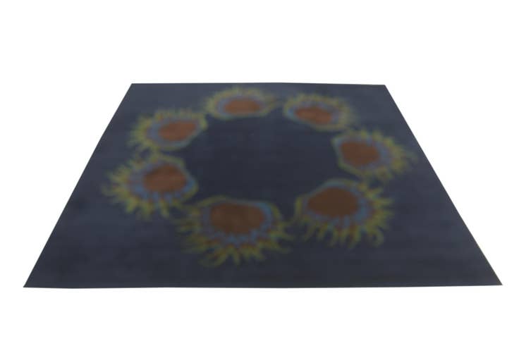 Detail image of 7' 5 x 7' 7 Luna Wool Square Rug