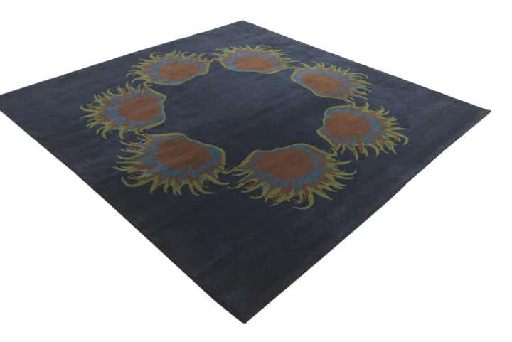 7' 5 x 7' 6 Luna Wool Square Rug