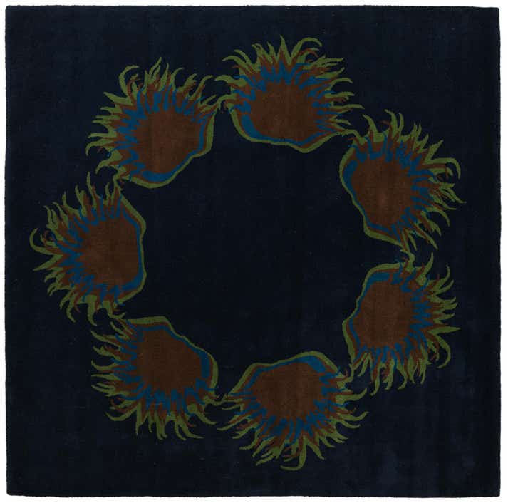 7' 5 x 7' 6 Luna Wool Square Rug