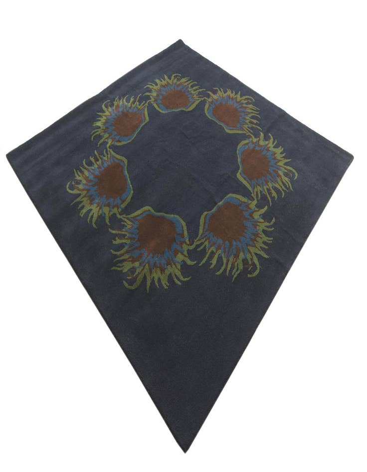 Detail image of 7' 6 x 7' 7 Luna Wool Square Rug