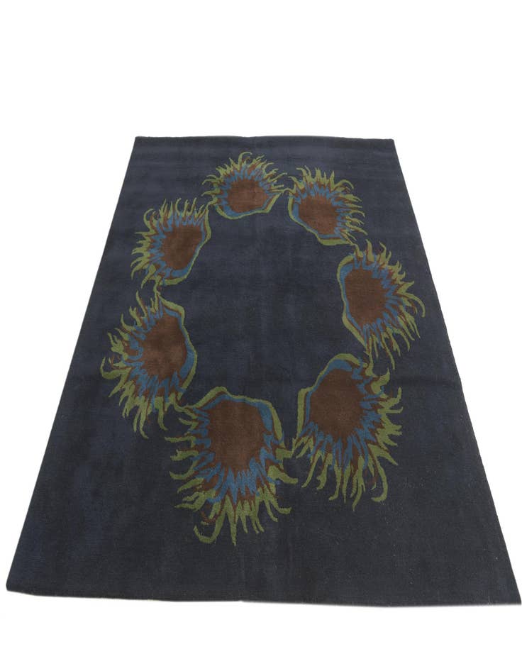 Detail image of 7' 6 x 7' 7 Luna Wool Square Rug