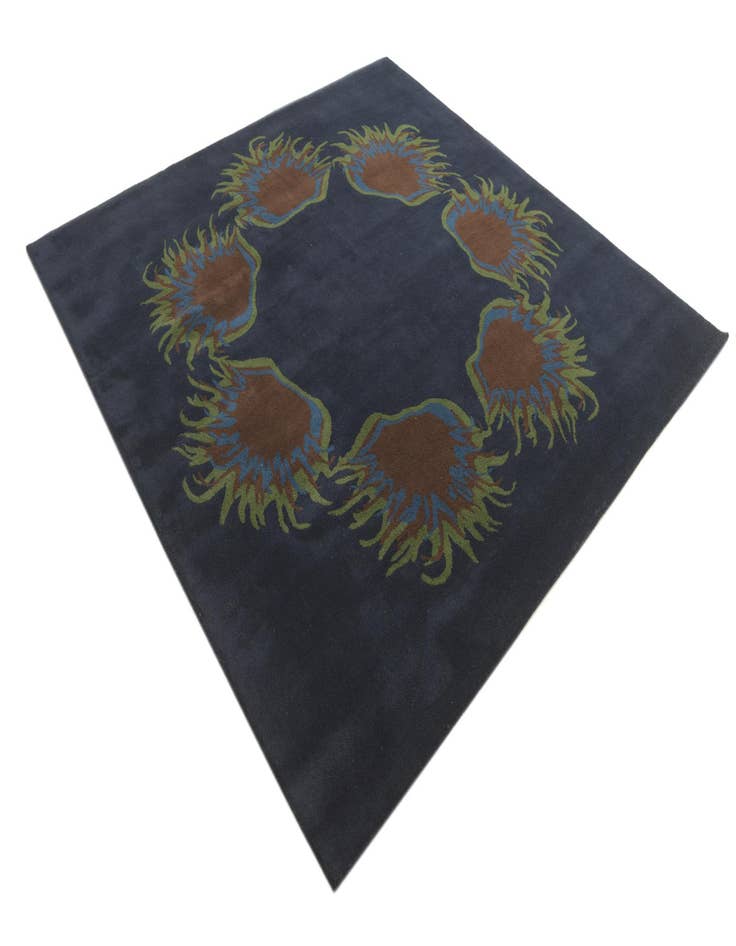 Detail image of 7' 6 x 7' 6 Luna Wool Square Rug