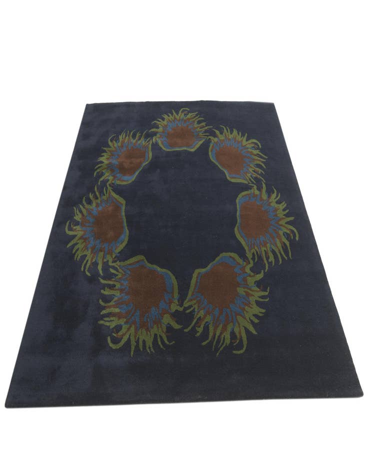 Detail image of 7' 6 x 7' 6 Luna Wool Square Rug