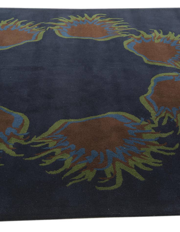 Detail image of 7' 6 x 7' 6 Luna Wool Square Rug