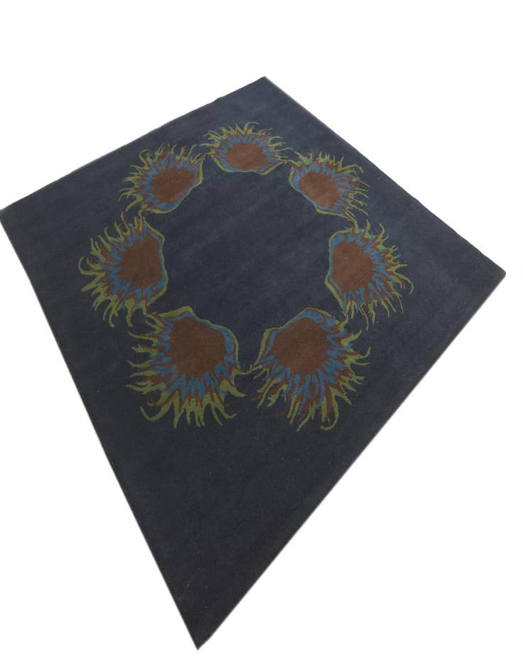 Detail image of 7' 5 x 7' 7 Luna Wool Square Rug