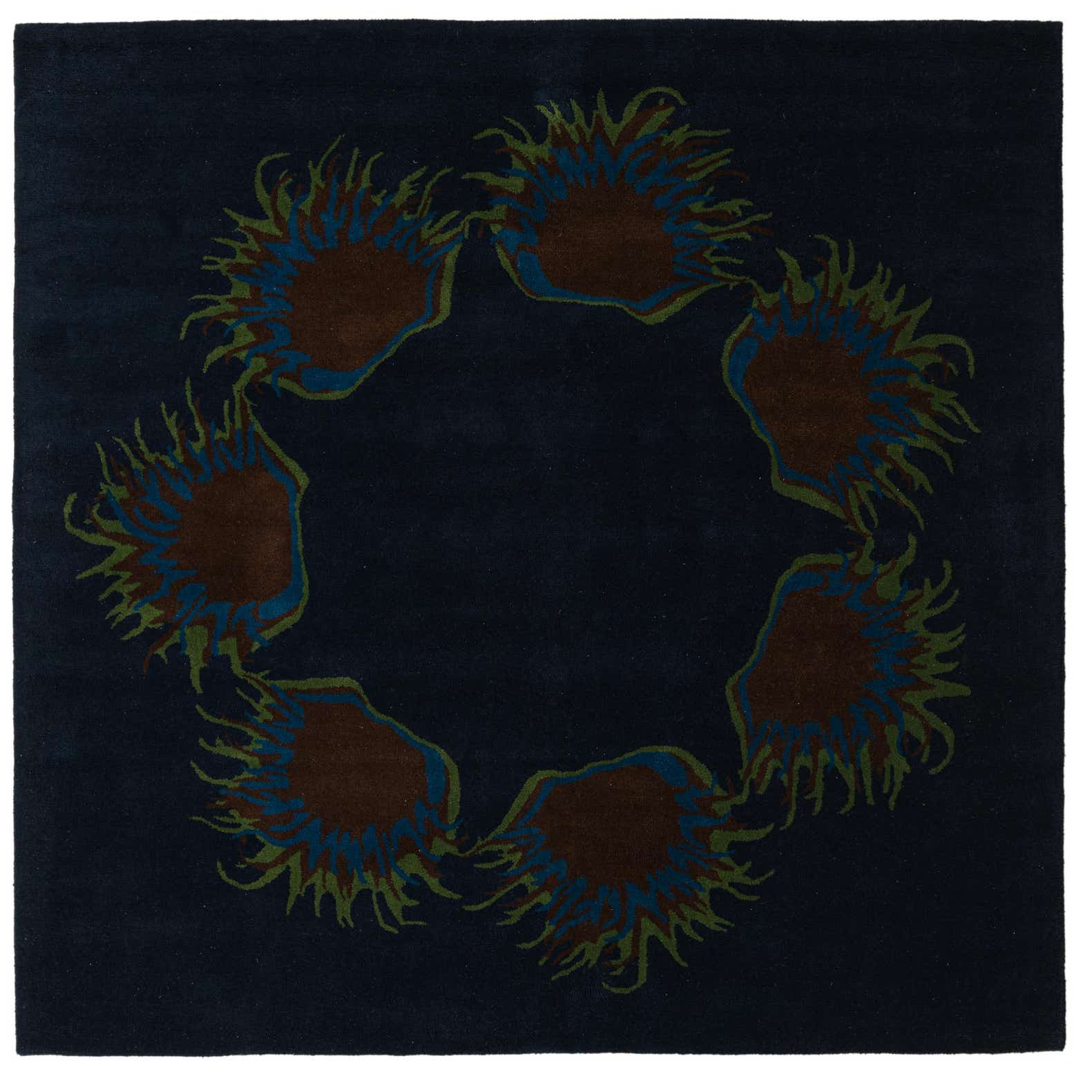 7' 5 x 7' 7 Luna Wool Square Rug