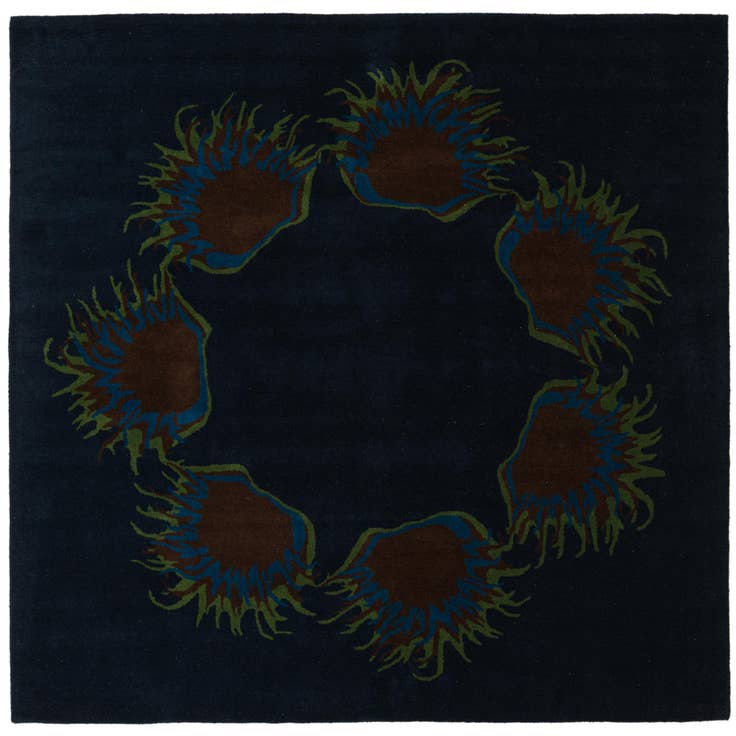 Detail image of 7' 5 x 7' 7 Luna Wool Square Rug