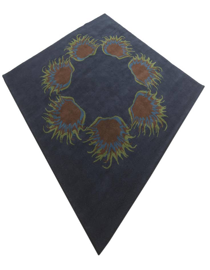 Detail image of 7' 6 x 7' 7 Luna Wool Square Rug