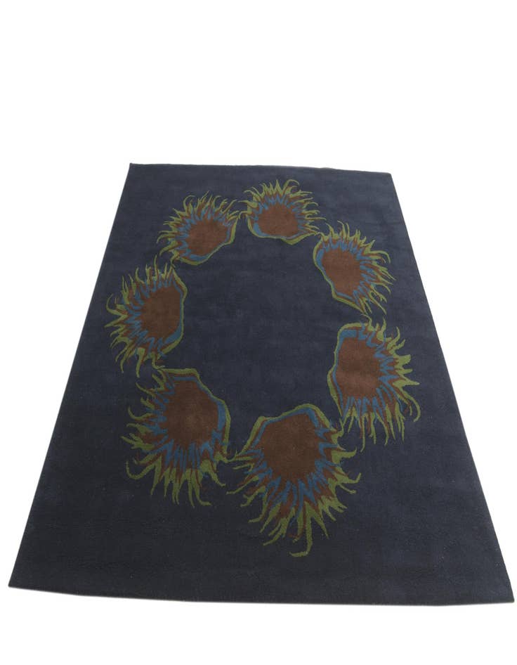 Detail image of 7' 6 x 7' 7 Luna Wool Square Rug