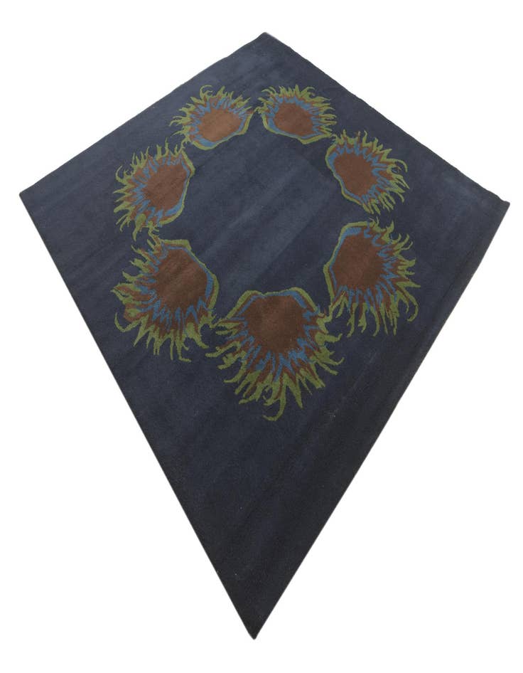 Detail image of 7' 6 x 7' 8 Luna Wool Square Rug