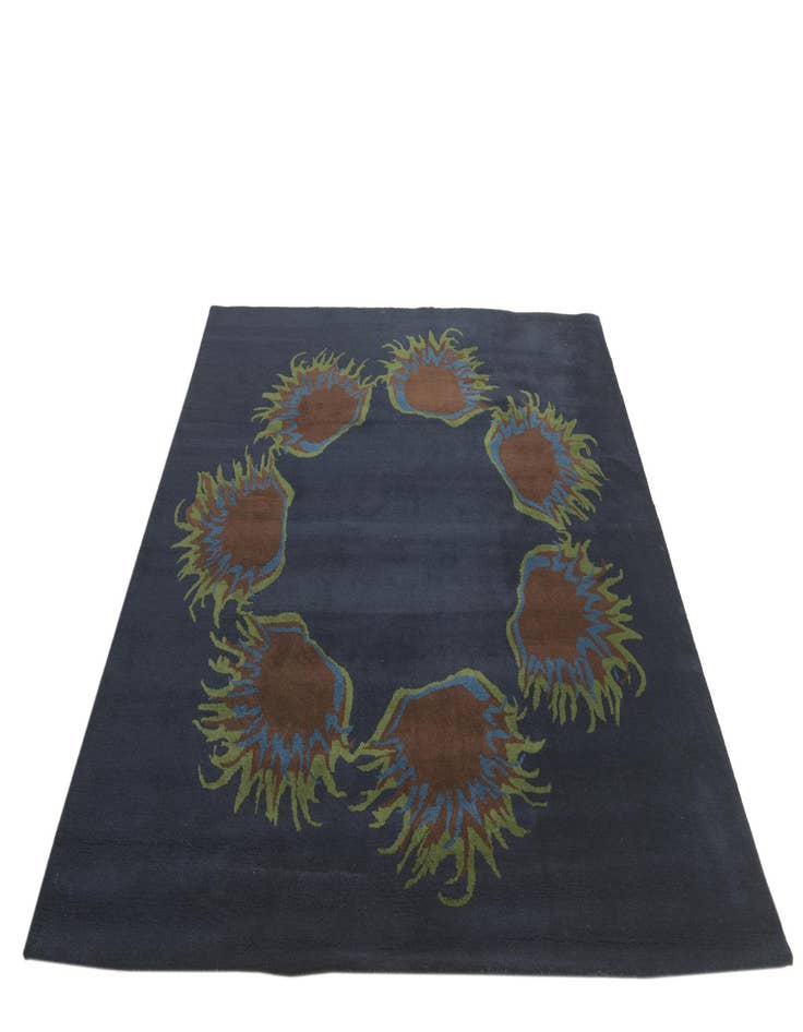 Detail image of 7' 6 x 7' 8 Luna Wool Square Rug