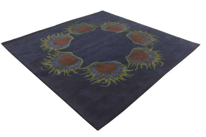 7' 7 x 7' 7 Luna Wool Square Rug