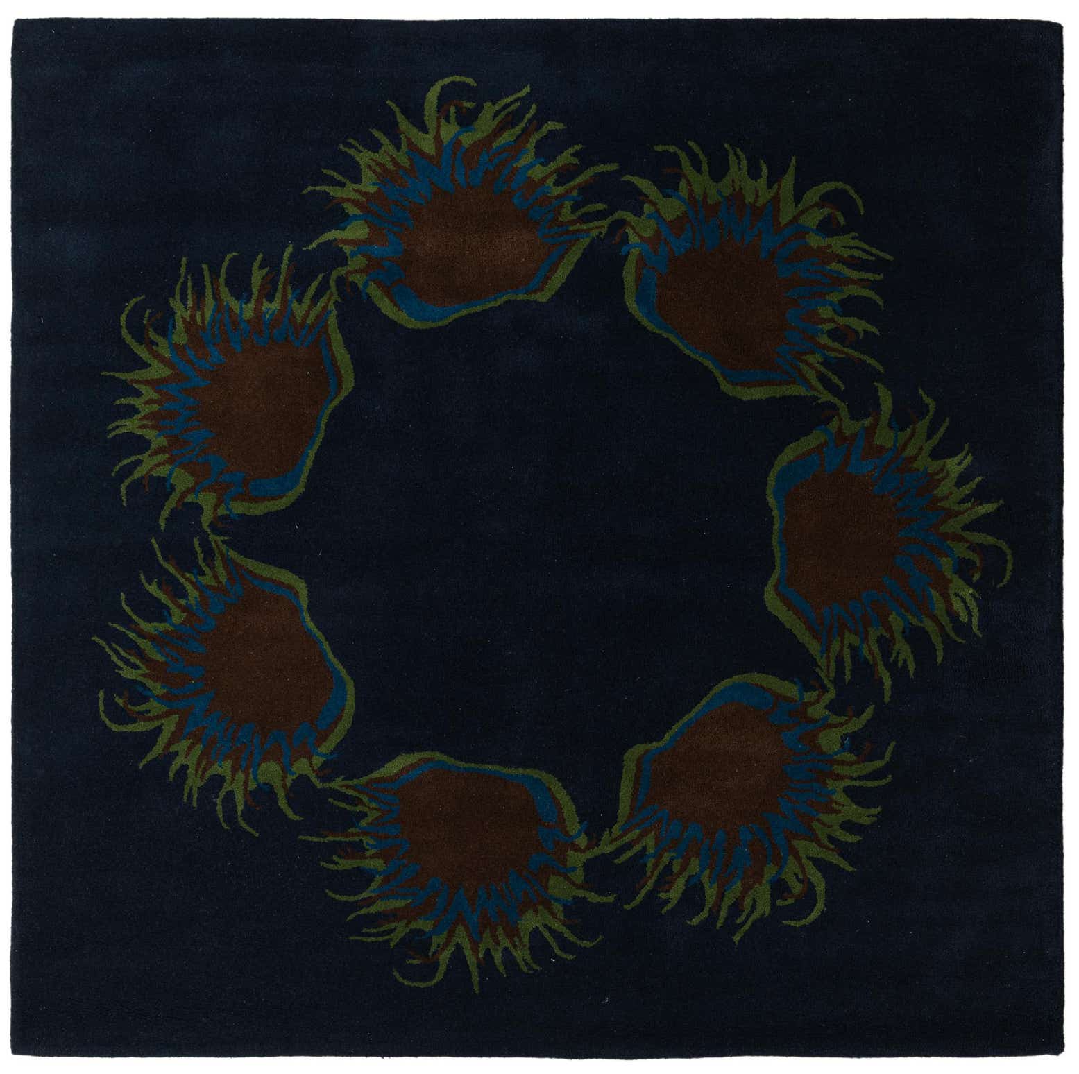 7' 7 x 7' 7 Luna Wool Square Rug