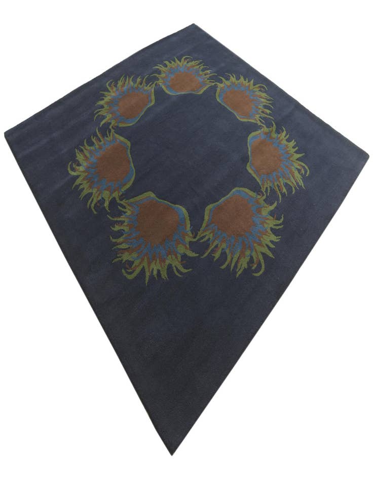 Detail image of 7' 6 x 7' 8 Luna Wool Square Rug