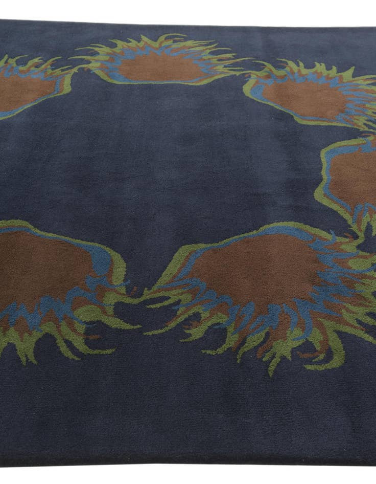 Detail image of 7' 6 x 7' 8 Luna Wool Square Rug