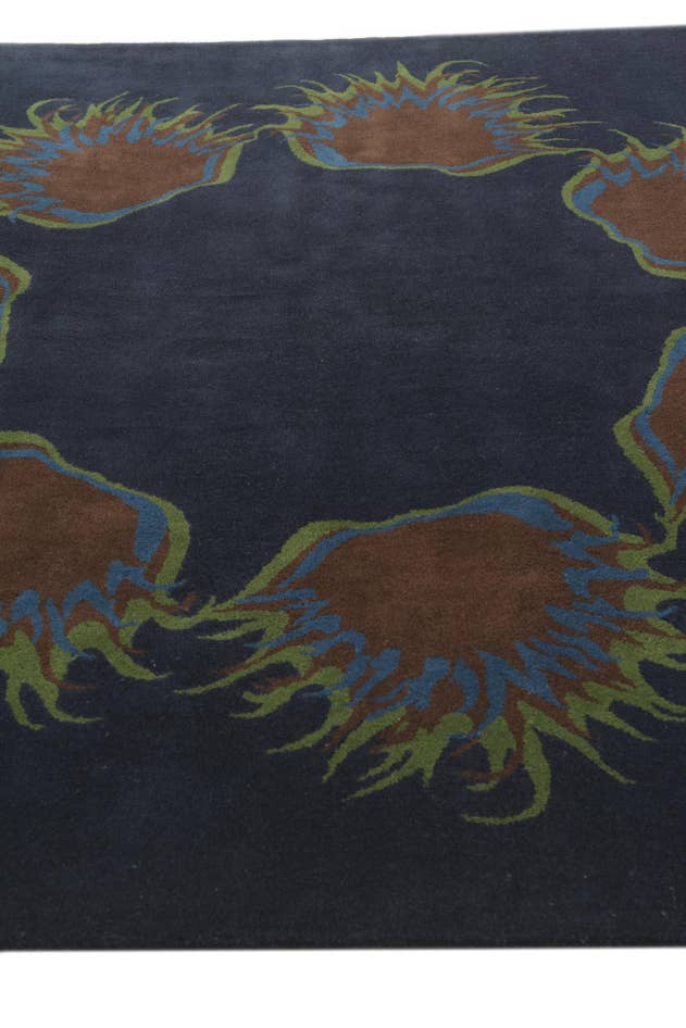 Detail image of 7' 6 x 7' 6 Luna Wool Square Rug