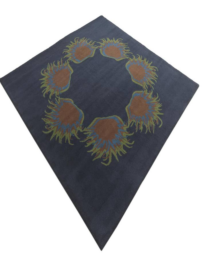 Detail image of 7' 7 x 7' 7 Luna Wool Square Rug