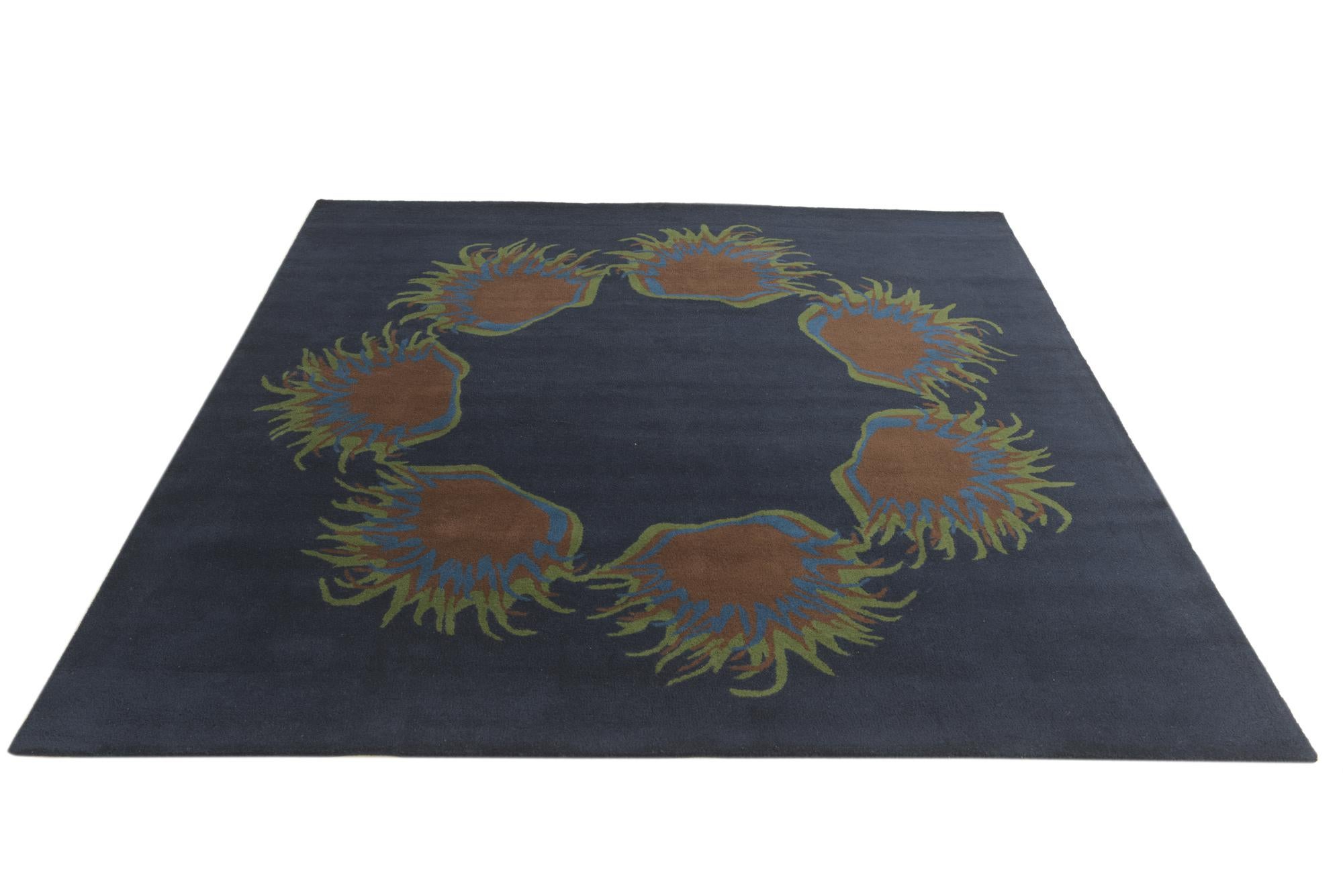 7' 7 x 7' 7 Luna Wool Square Rug