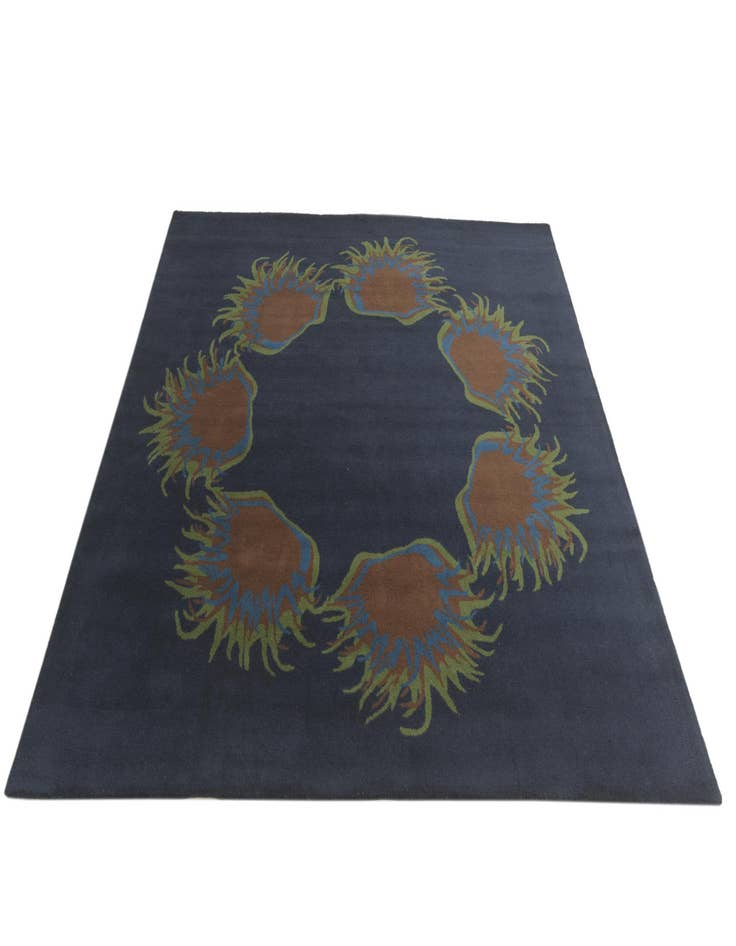 Detail image of 7' 7 x 7' 7 Luna Wool Square Rug