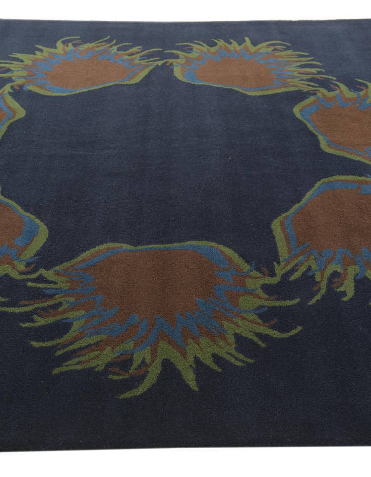 Detail image of 7' 7 x 7' 7 Luna Wool Square Rug