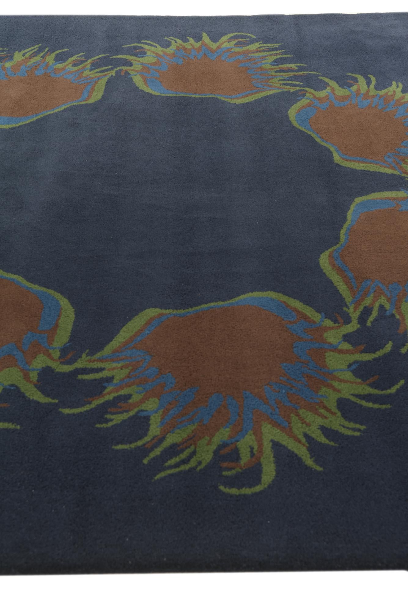 7' 6 x 7' 7 Luna Wool Square Rug