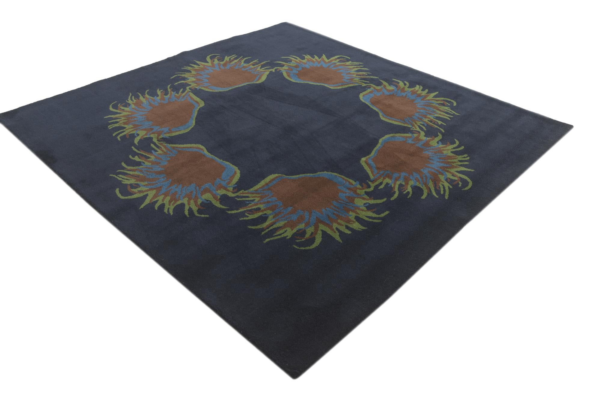 7' 5 x 7' 7 Luna Wool Square Rug