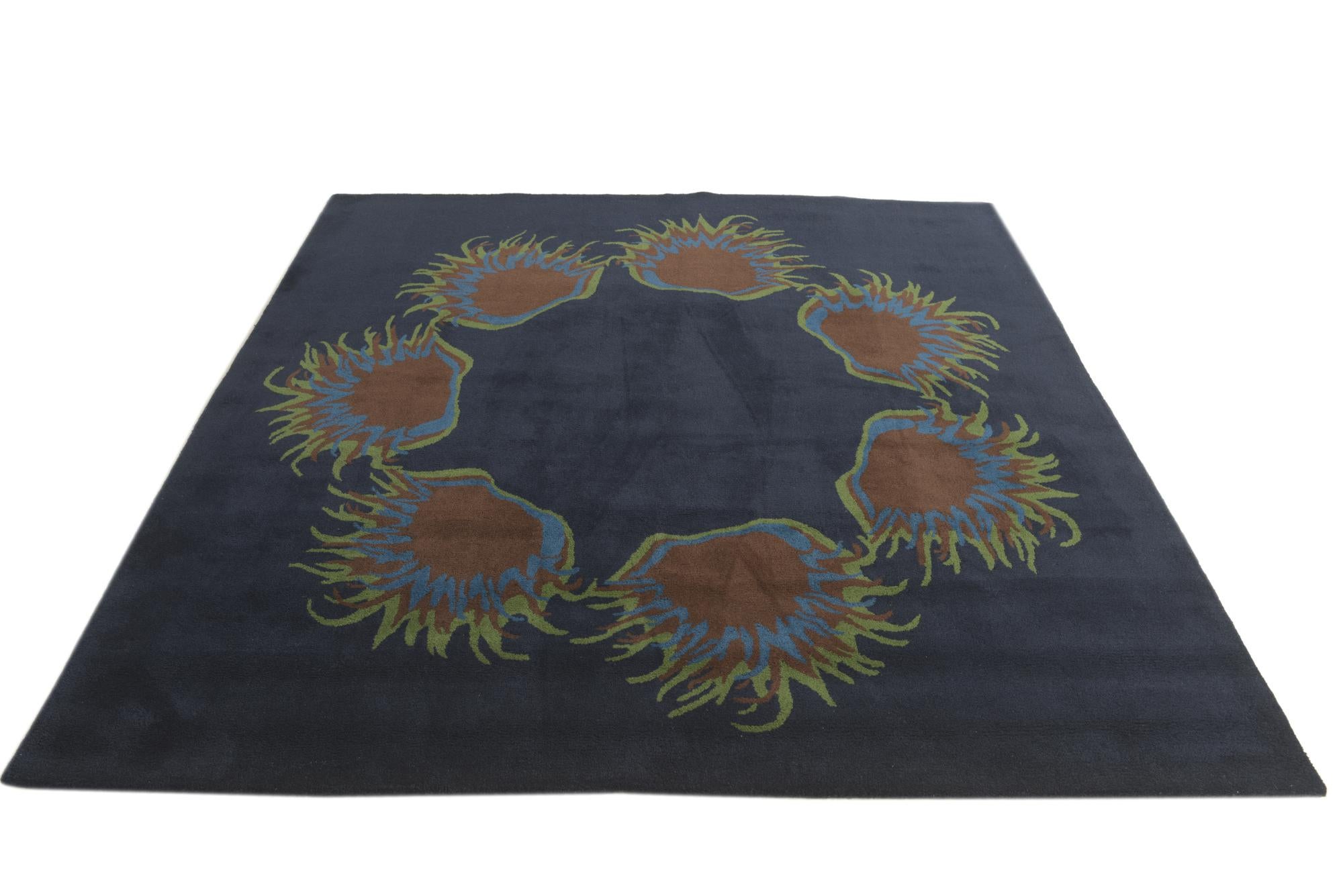 7' 5 x 7' 7 Luna Wool Square Rug