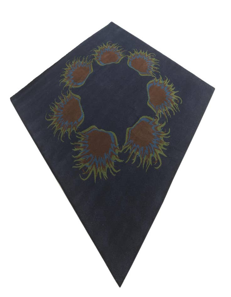 Detail image of 7' 7 x 7' 7 Luna Wool Square Rug