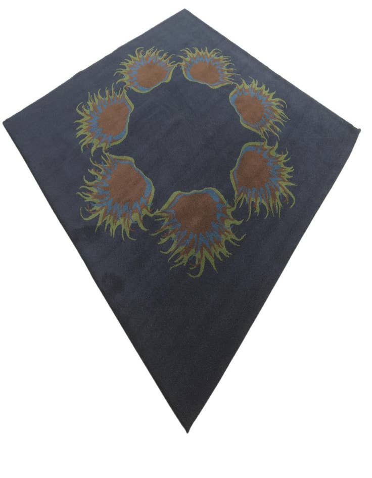 Detail image of 7' 3 x 7' 6 Luna Wool Square Rug